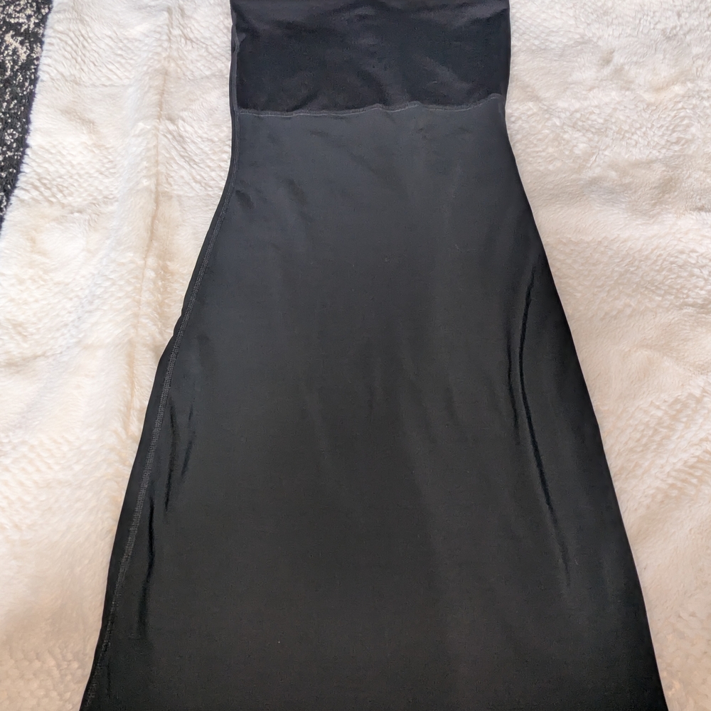 SPANX Strapless Black Dress